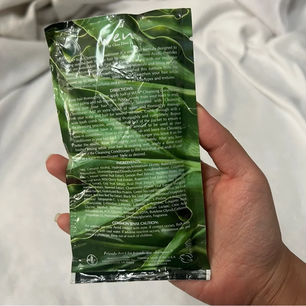 WEN Truth Restorative Cleansing Conditioner Travel Packet - 2 oz June sale